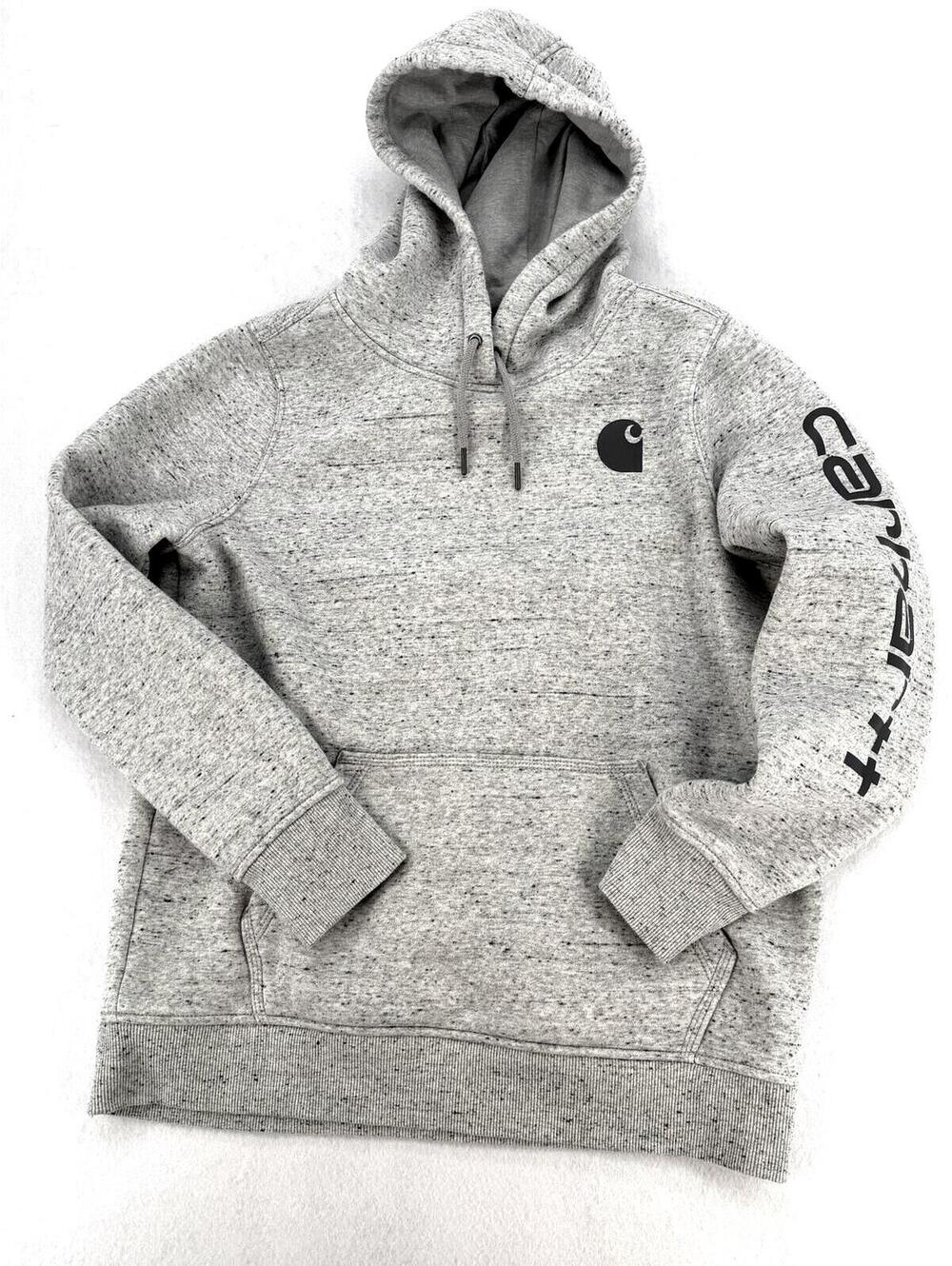 Carhartt Hoodie Large(12-14) Gray Relaxed Fit Streetwear